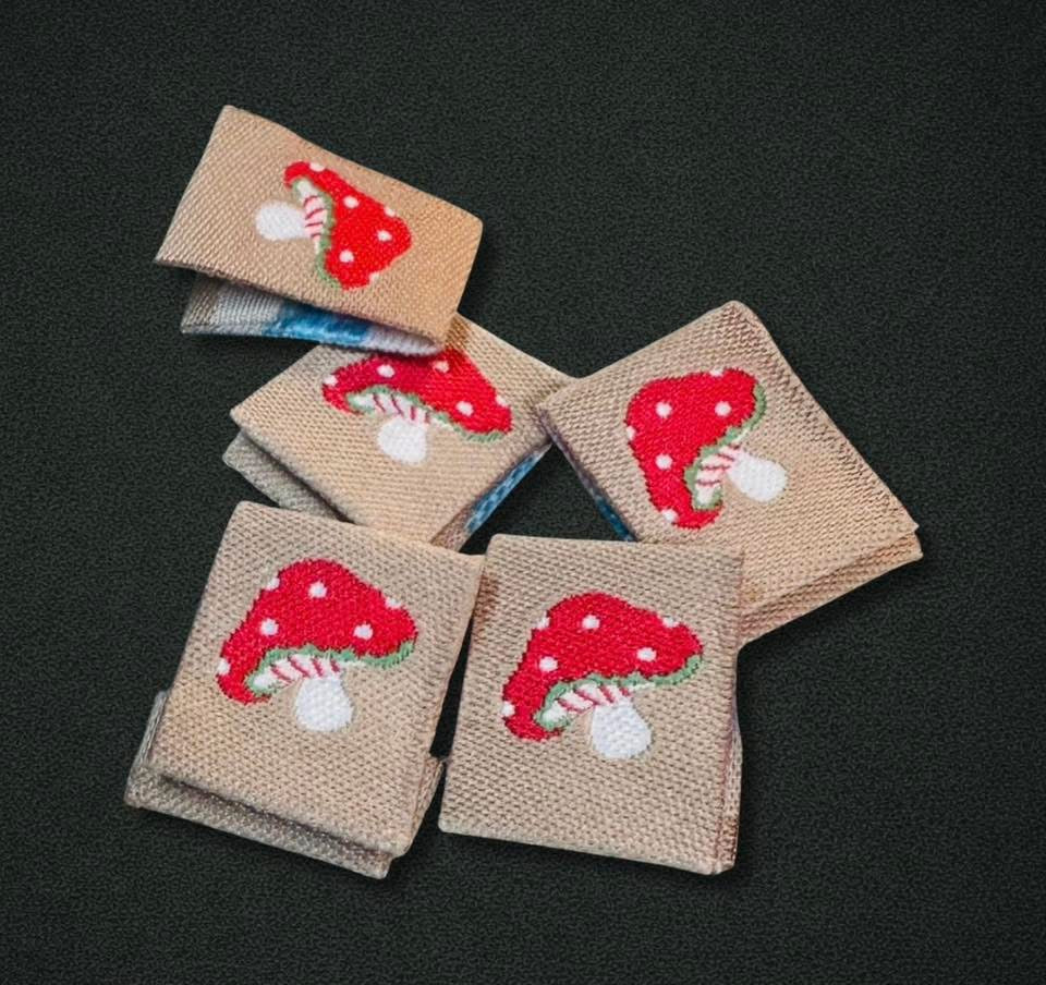 Toadstool Label Pack
