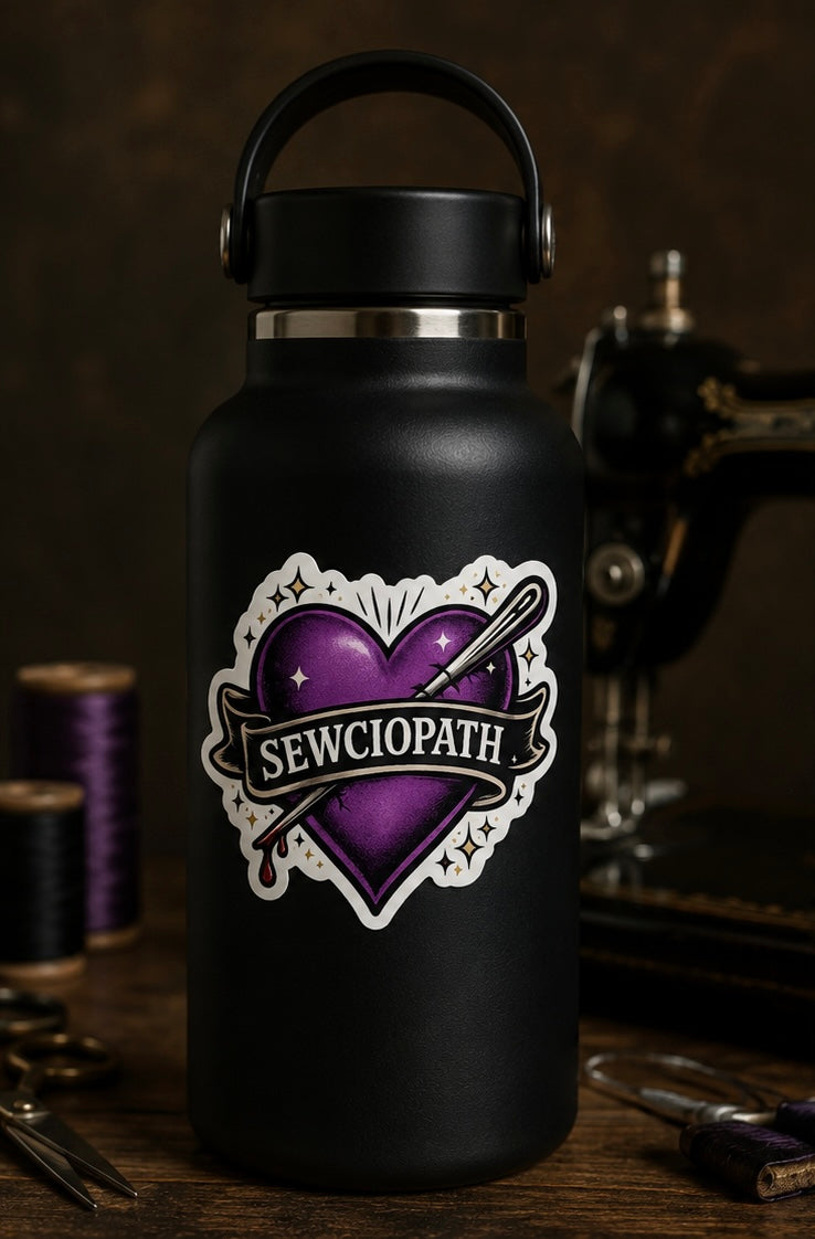 Sewciopath Sticker