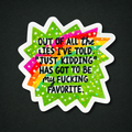 Just Kidding Favorite Lie