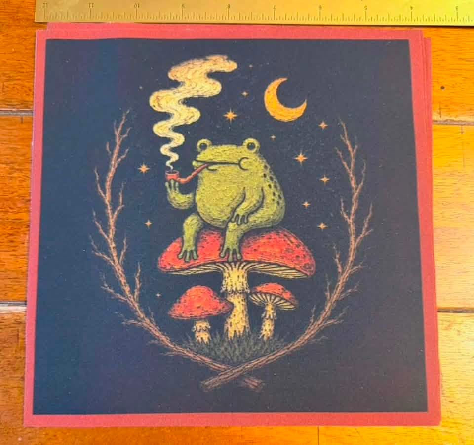 Midnight Tokin’ Frog Panel