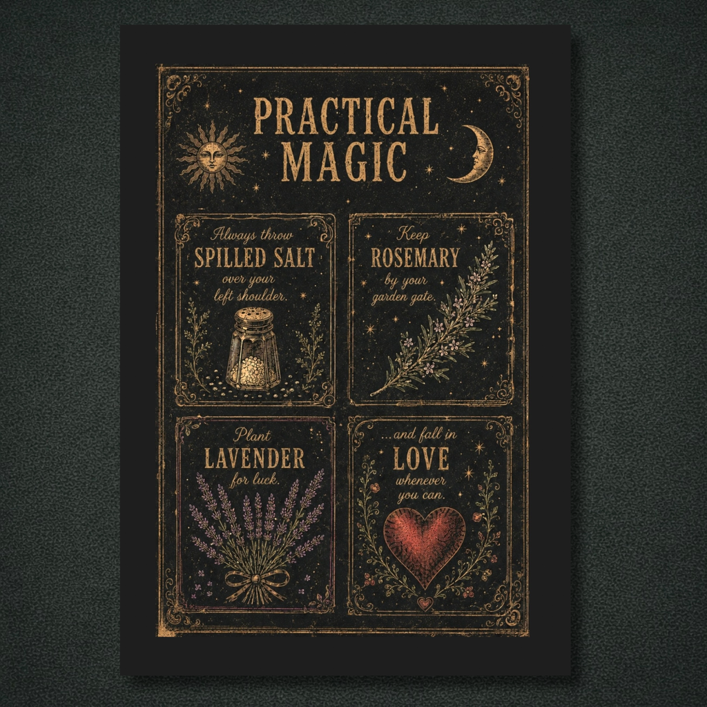 Practical Magic Four Guides Panel