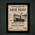 Loch Ness Sighting Poster Panel