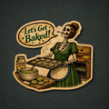 Let’s Get Baked Domestic Decay Sticker