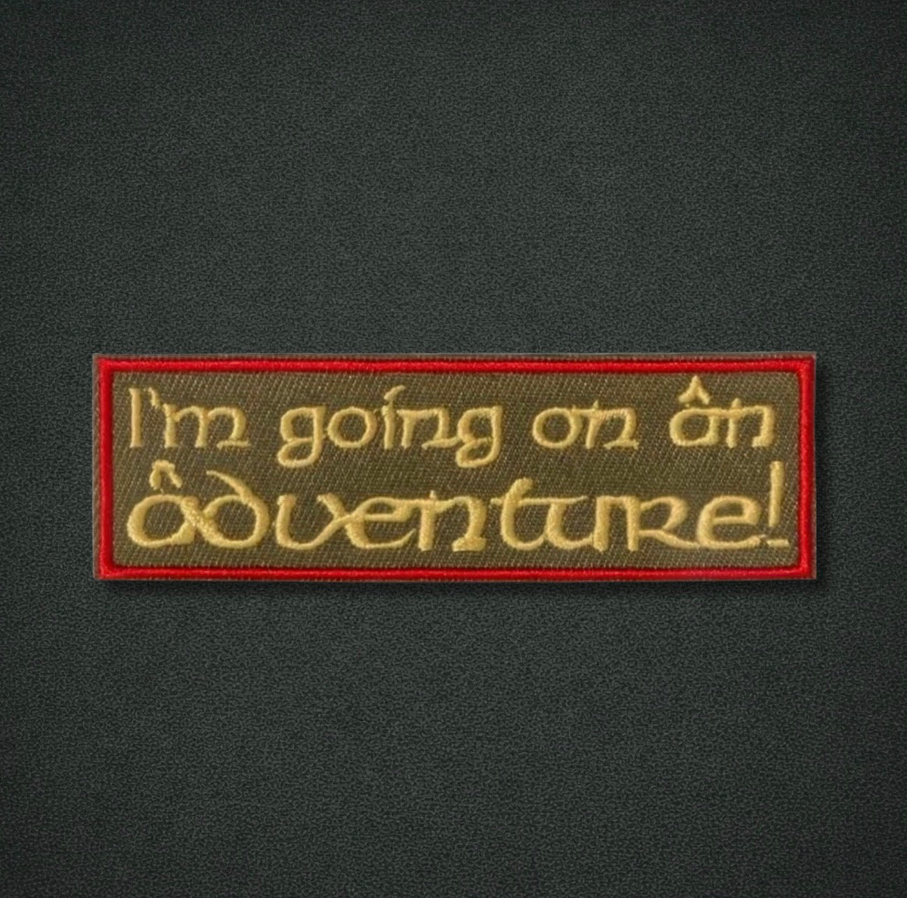 I’m going on an adventure patch