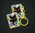 Garden Black Cat Charm & Keychain