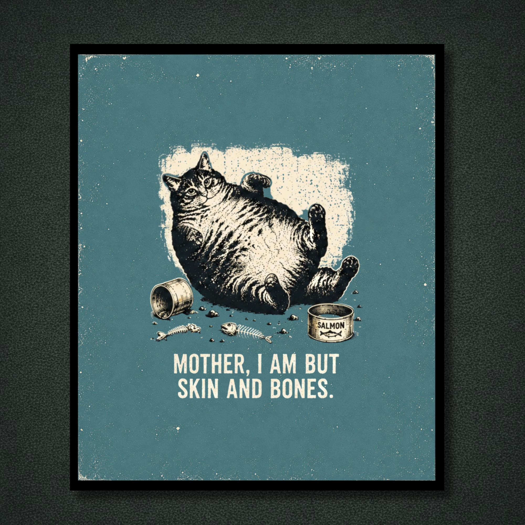 Mother, I am but skin and bones Panel