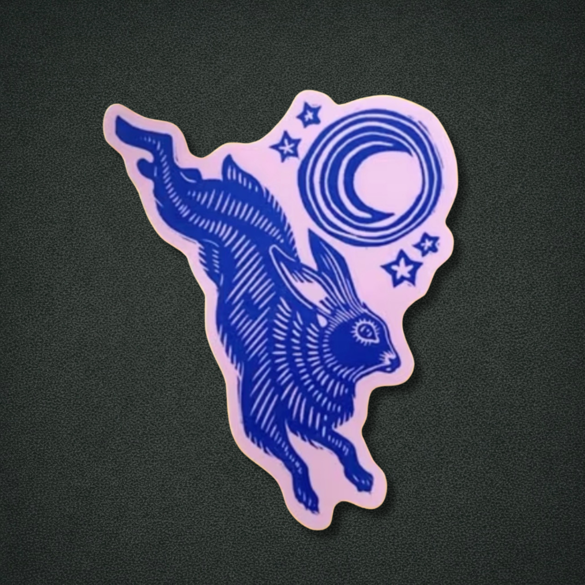Moon Rabbit Sticker