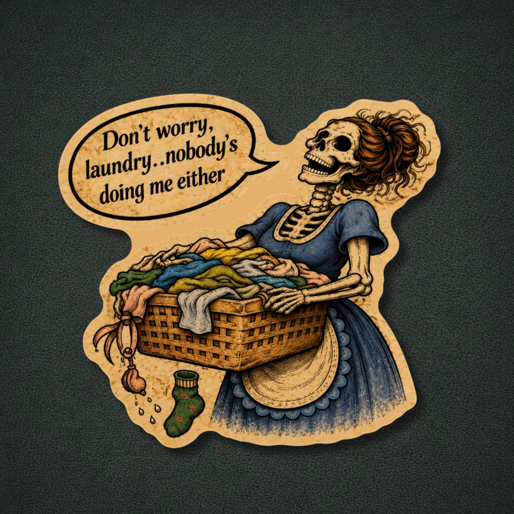Nobody’s Doing Me Either Domestic Decay Sticker