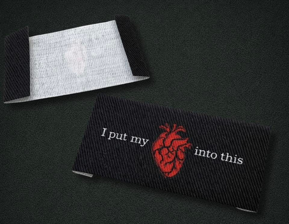 I Put My Heart Into This Label Pack