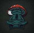 Meditating Mushroom Frog Patch