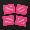 If I had a dollar… Label Pack