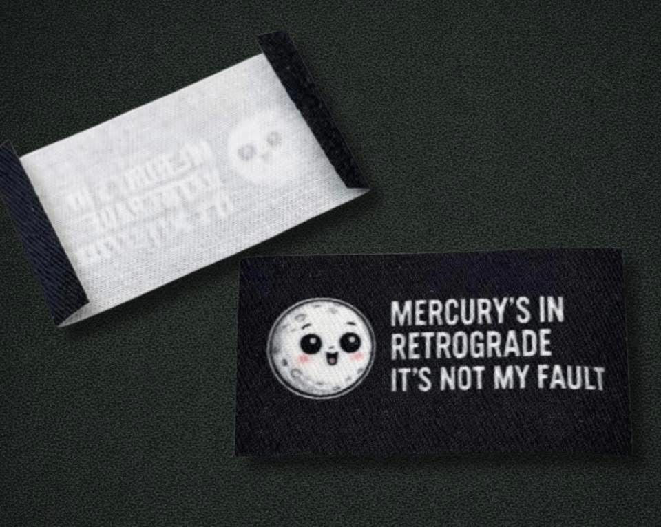 Mercurys in Retrograde Label Pack