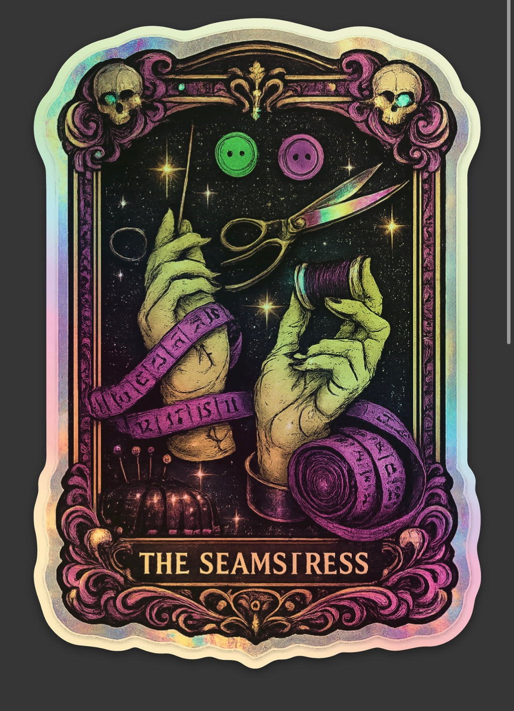 The Seamstress Sticker