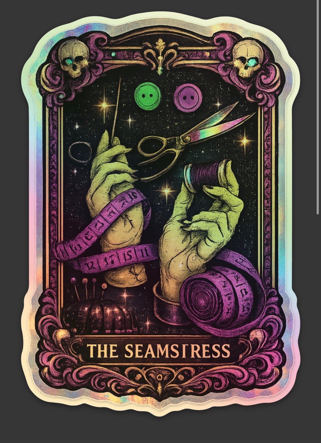 The Seamstress Sticker