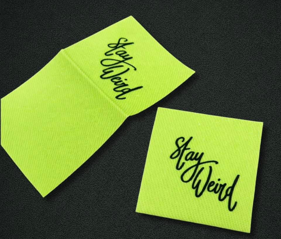 Stay Weird Label Pack