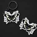 Nocturne Moth Charm & Keychain