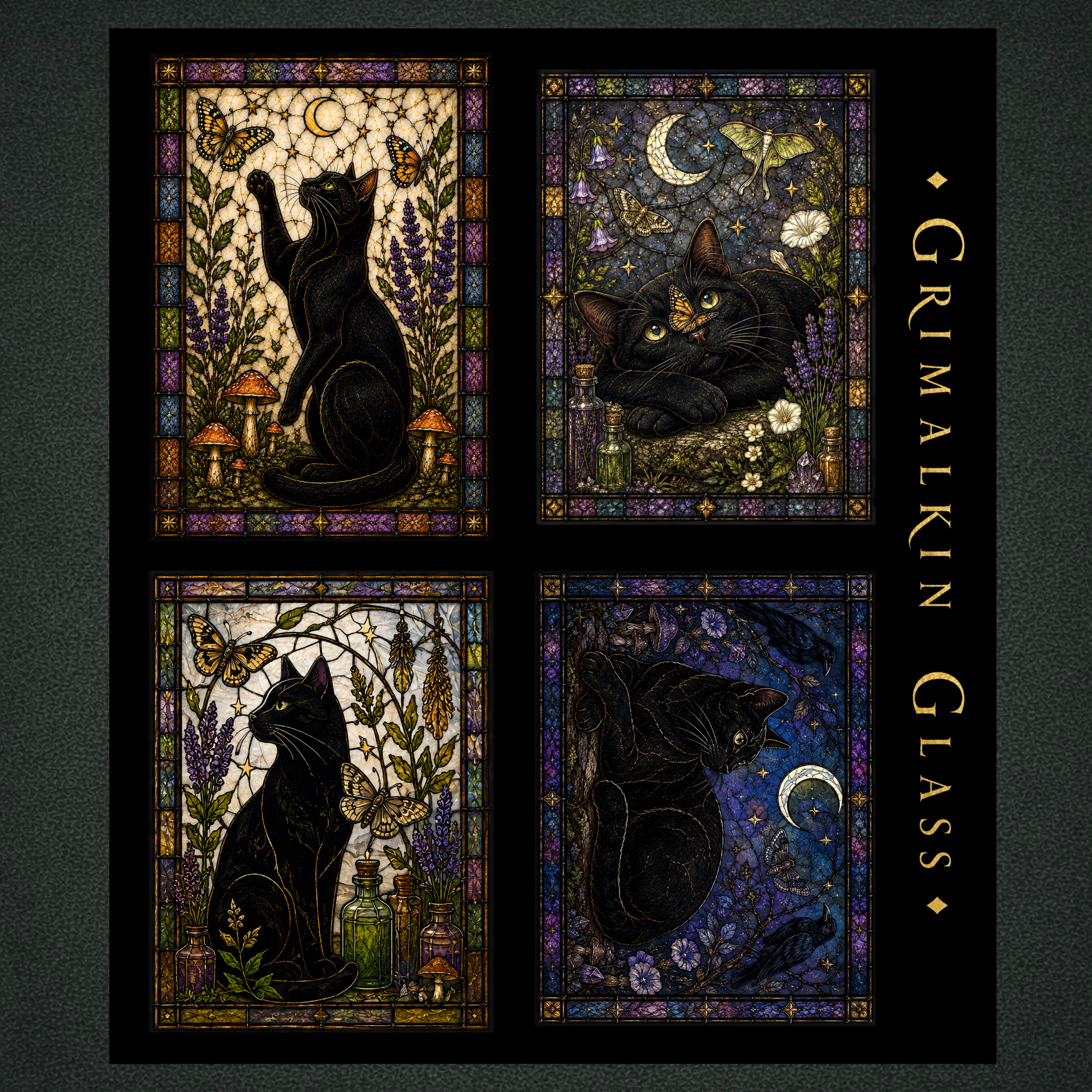 The Grimalkin Glass Collection