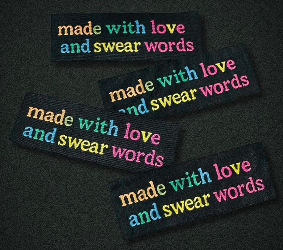 Made With Love and Swear Words labels