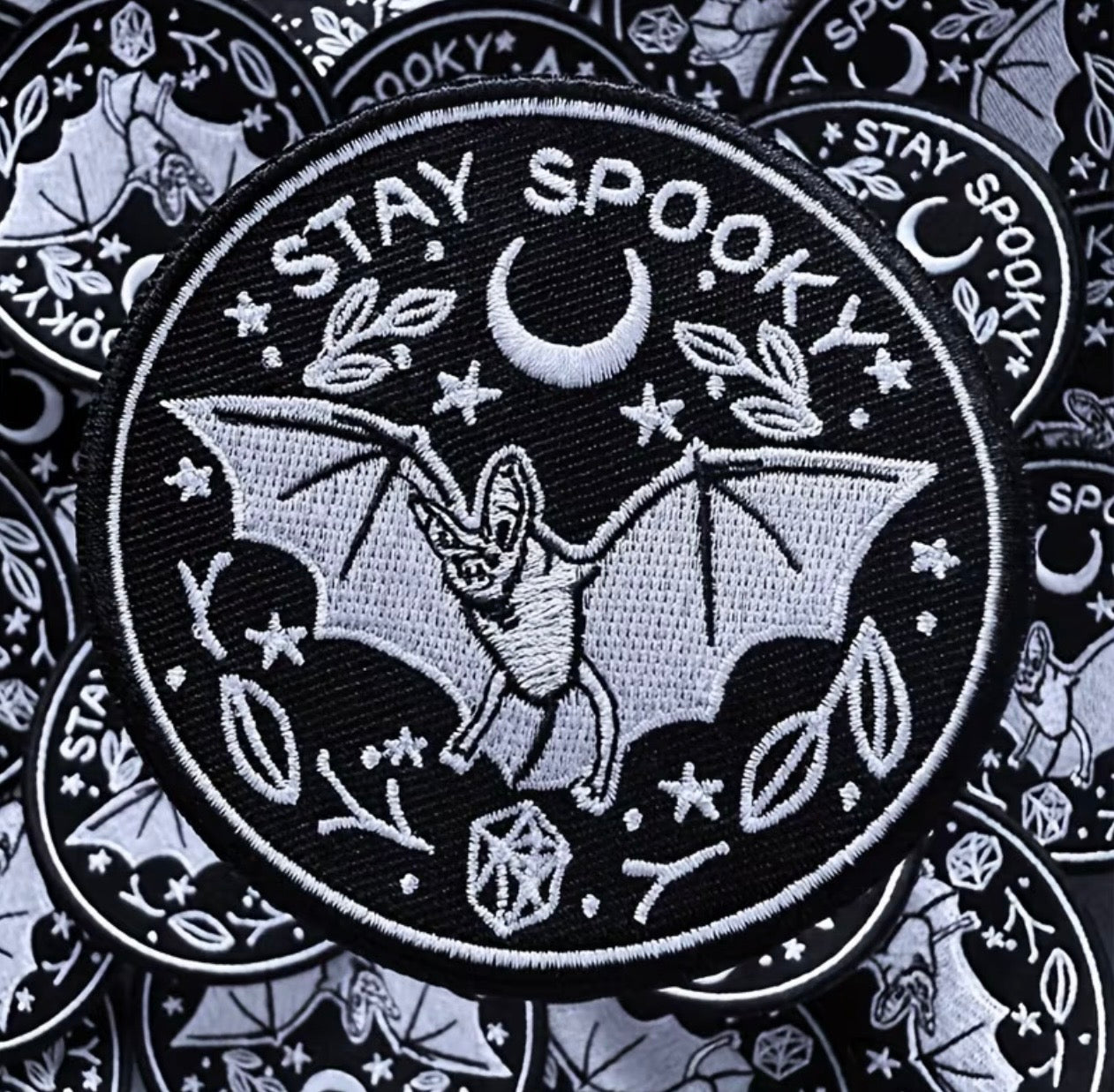 Stay Spooky Bat Patch