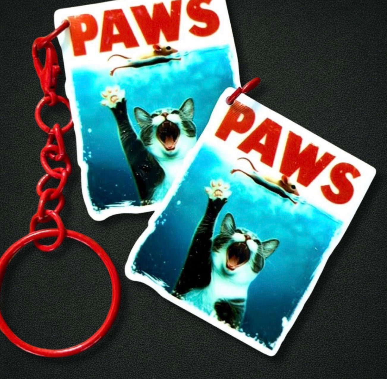 PAWS Charm & Keychain