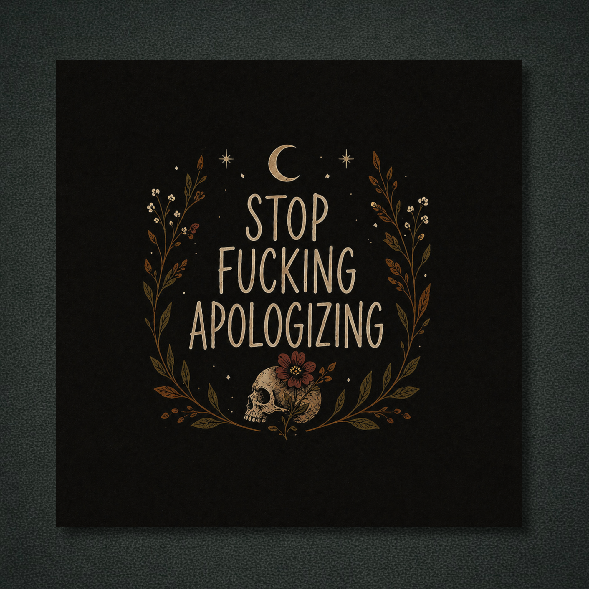 Stop Fucking Apologizing Panel