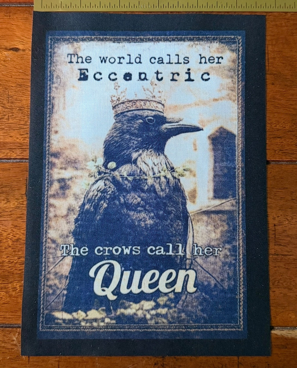 The World Calls Her Eccentric The Crows Call Her Queen Panel