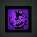 The Purple Hallows Witch Panel