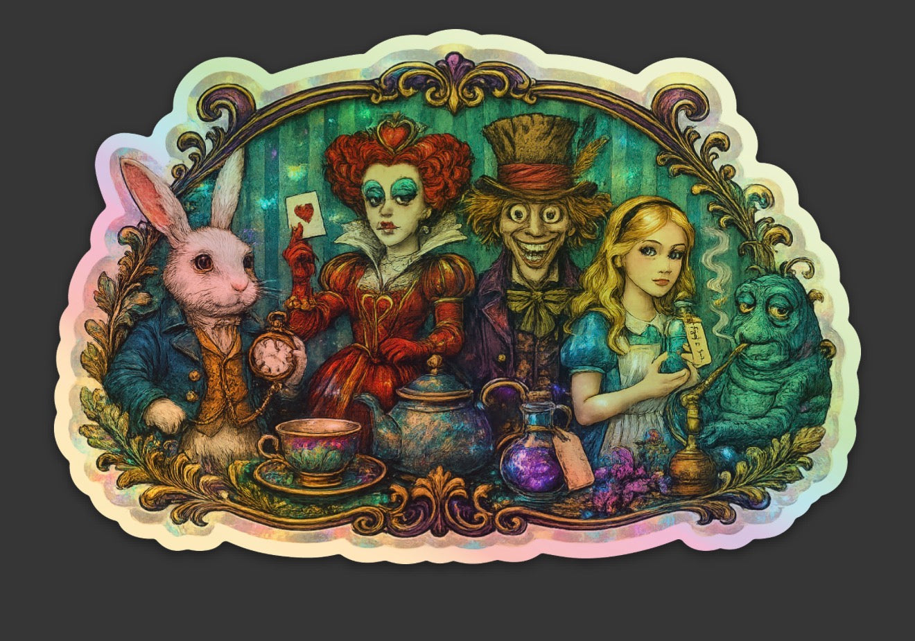 Tea Party Sticker