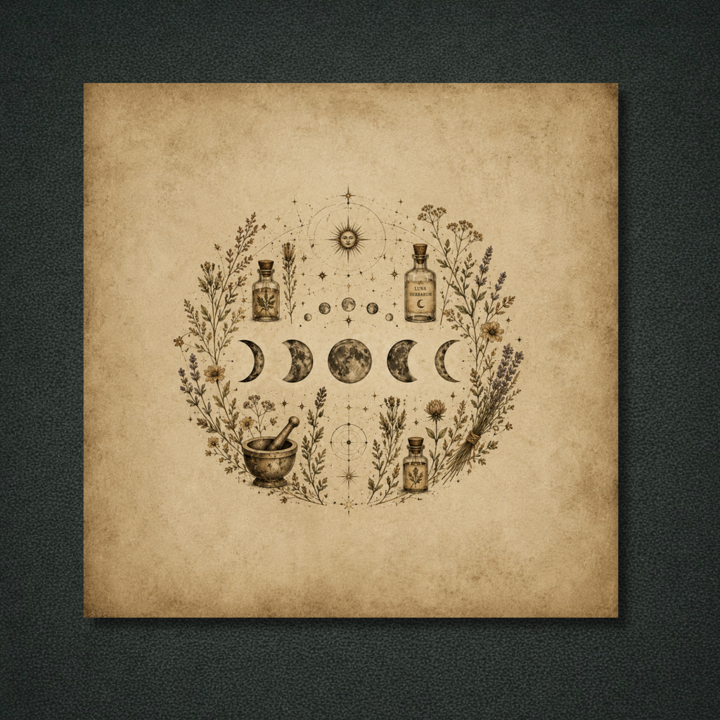 The Gilded Moon Archive Panel Collection