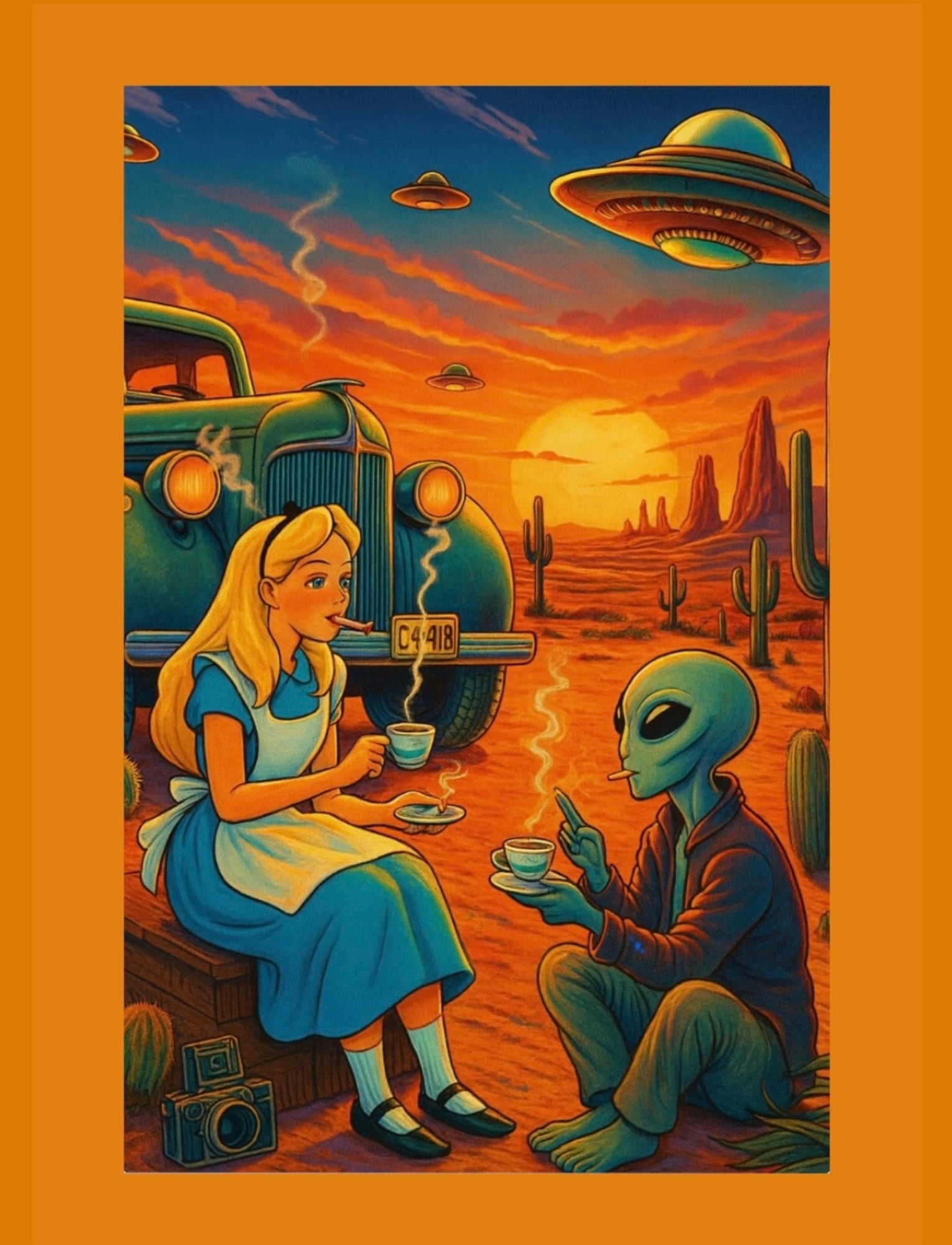 Alice’s Close Encounter Coffee Chat Panel