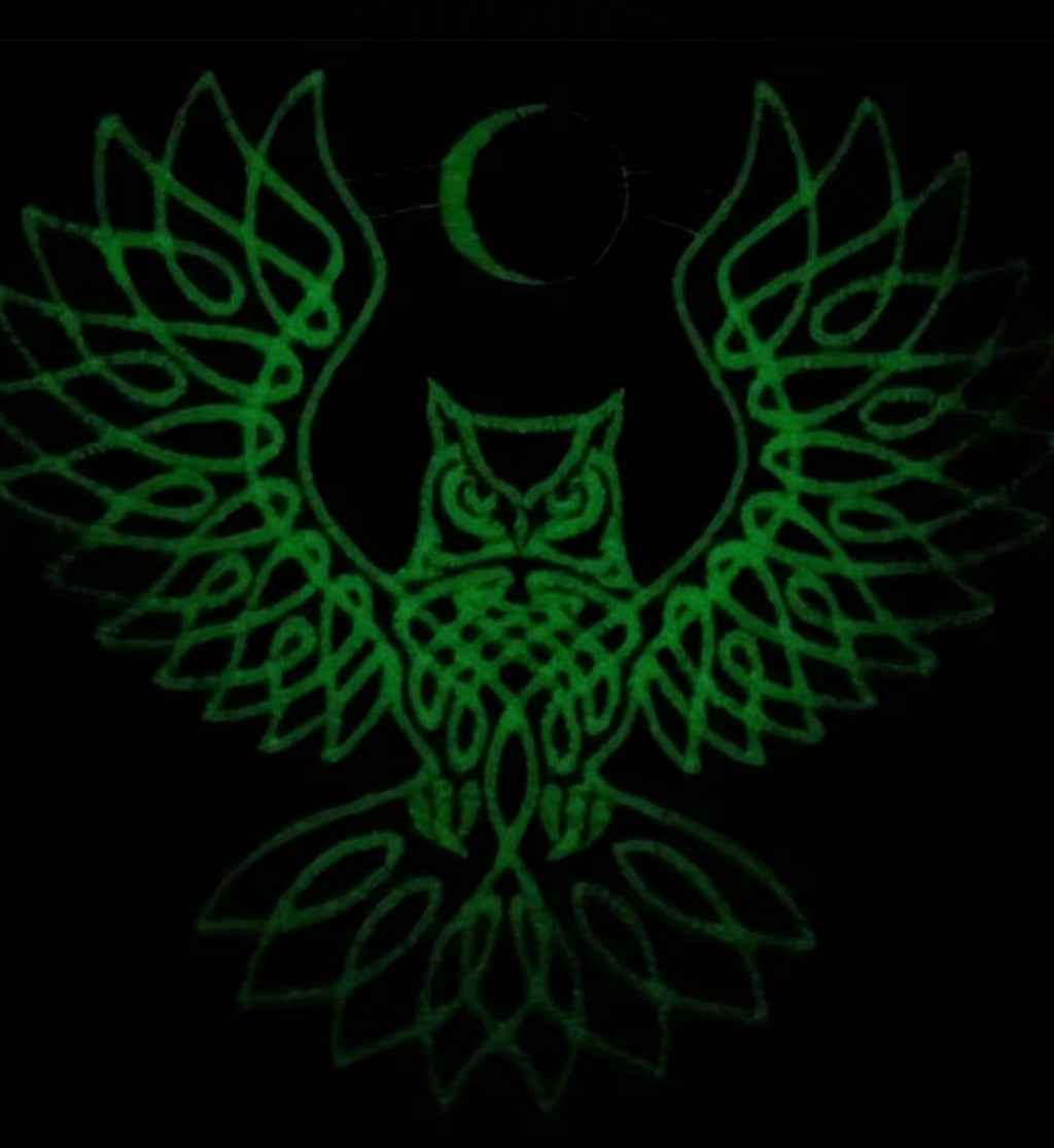 Lunar Owl Glow in the Dark