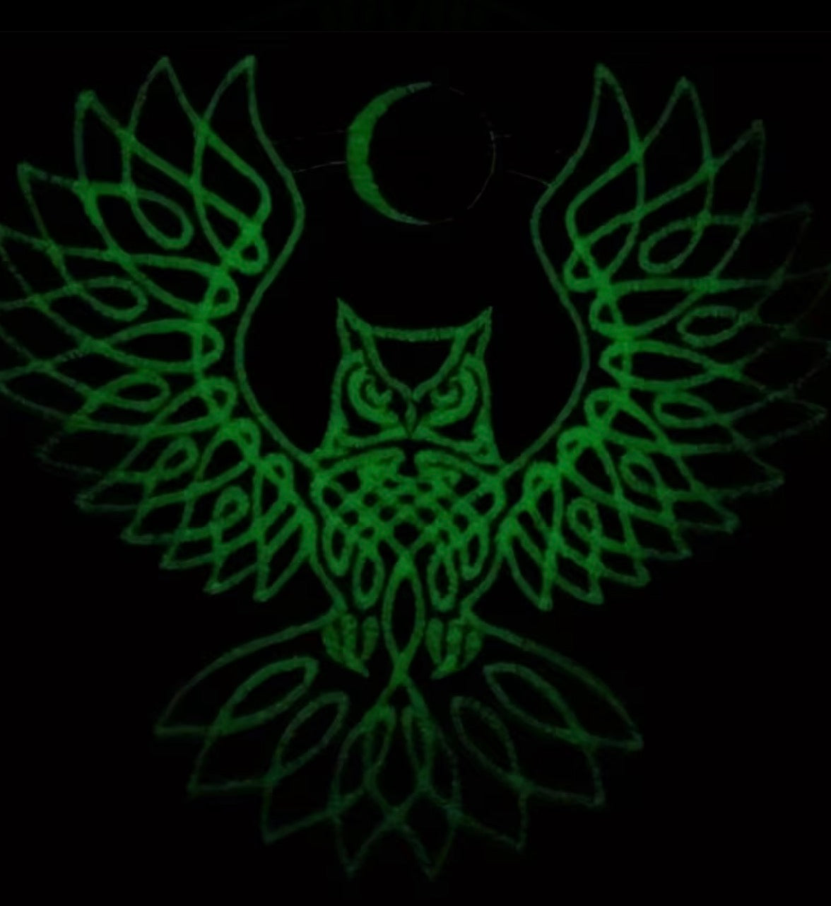 Lunar Owl Glow in the Dark