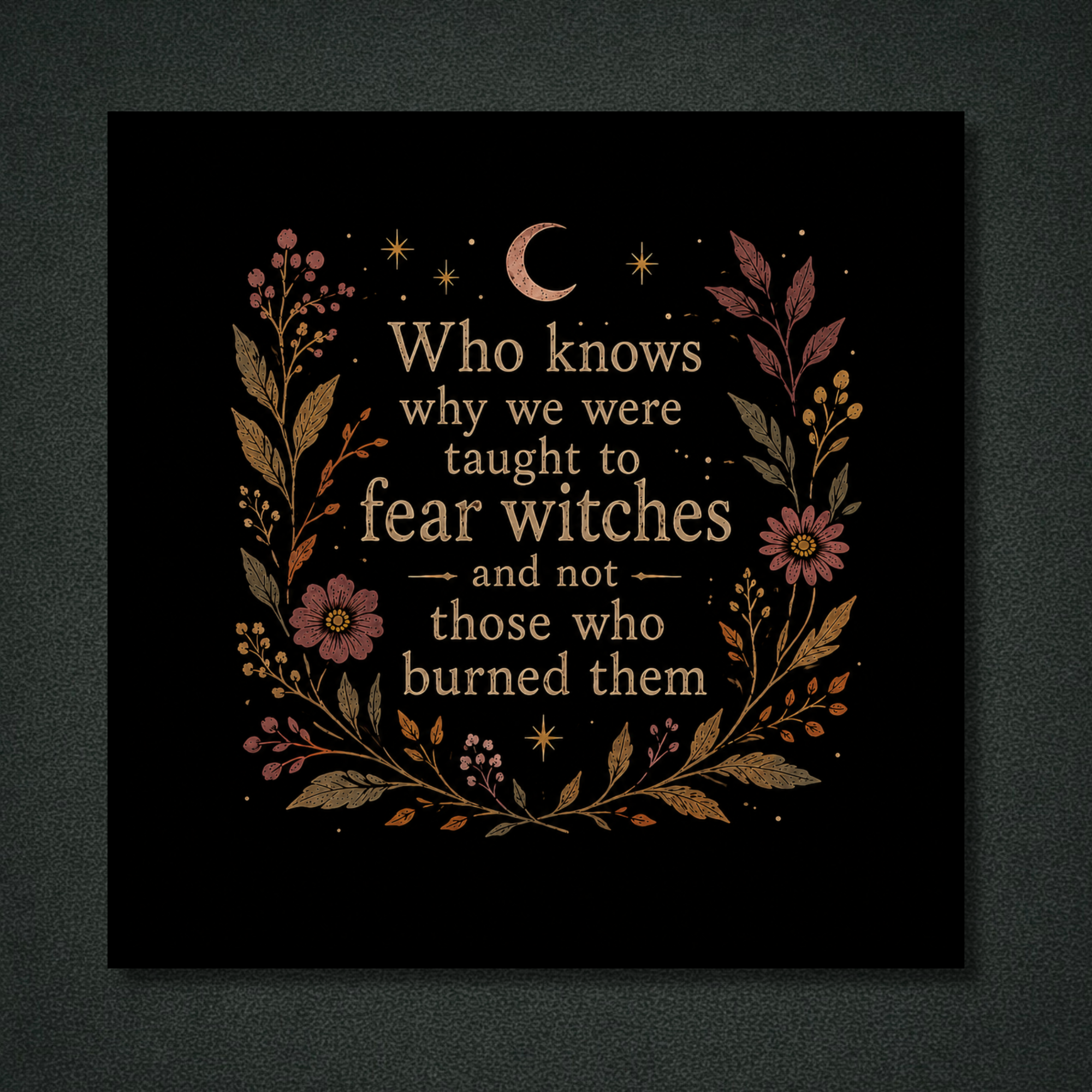 Fear The Witches Panel
