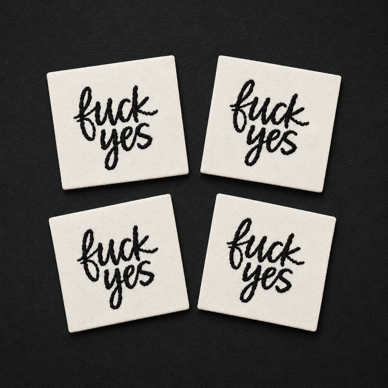 Fuck Yes Label Pack