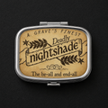 Deadly Nightshade Metal Tin