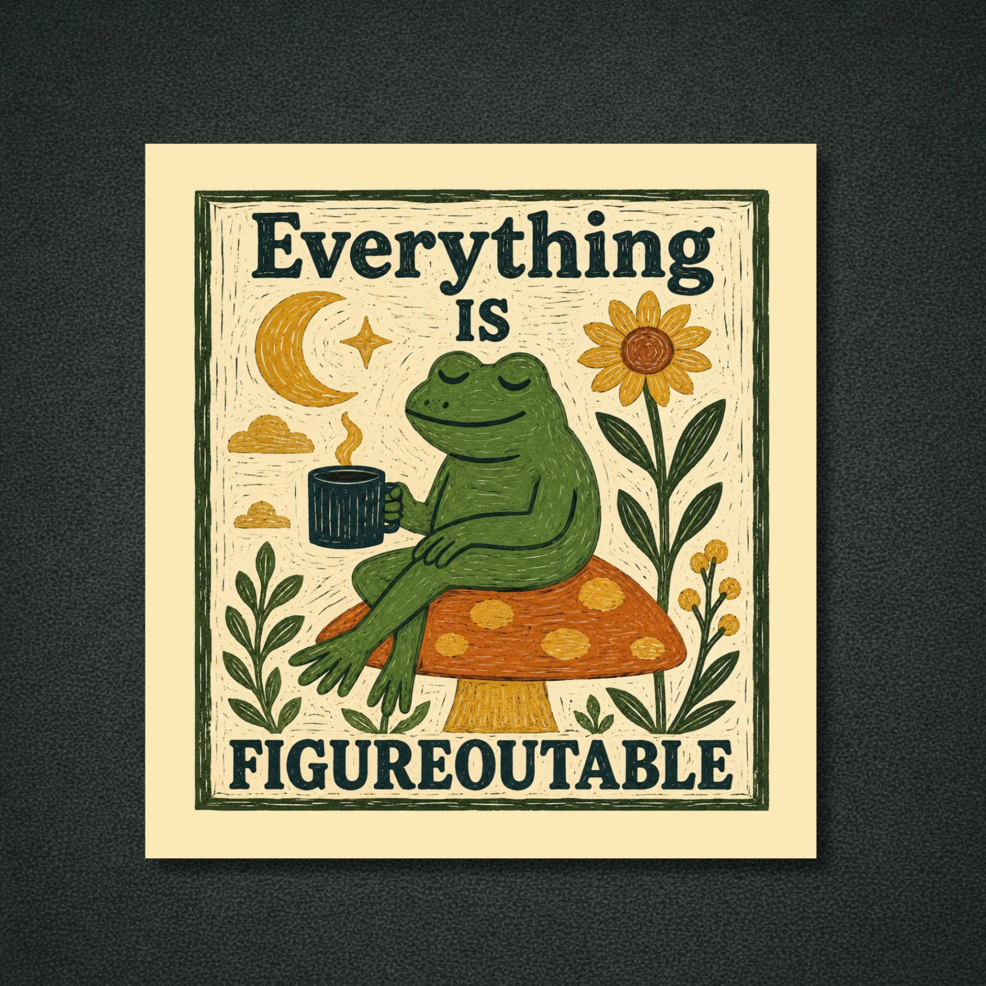 Everything Is Figureoutable Panel