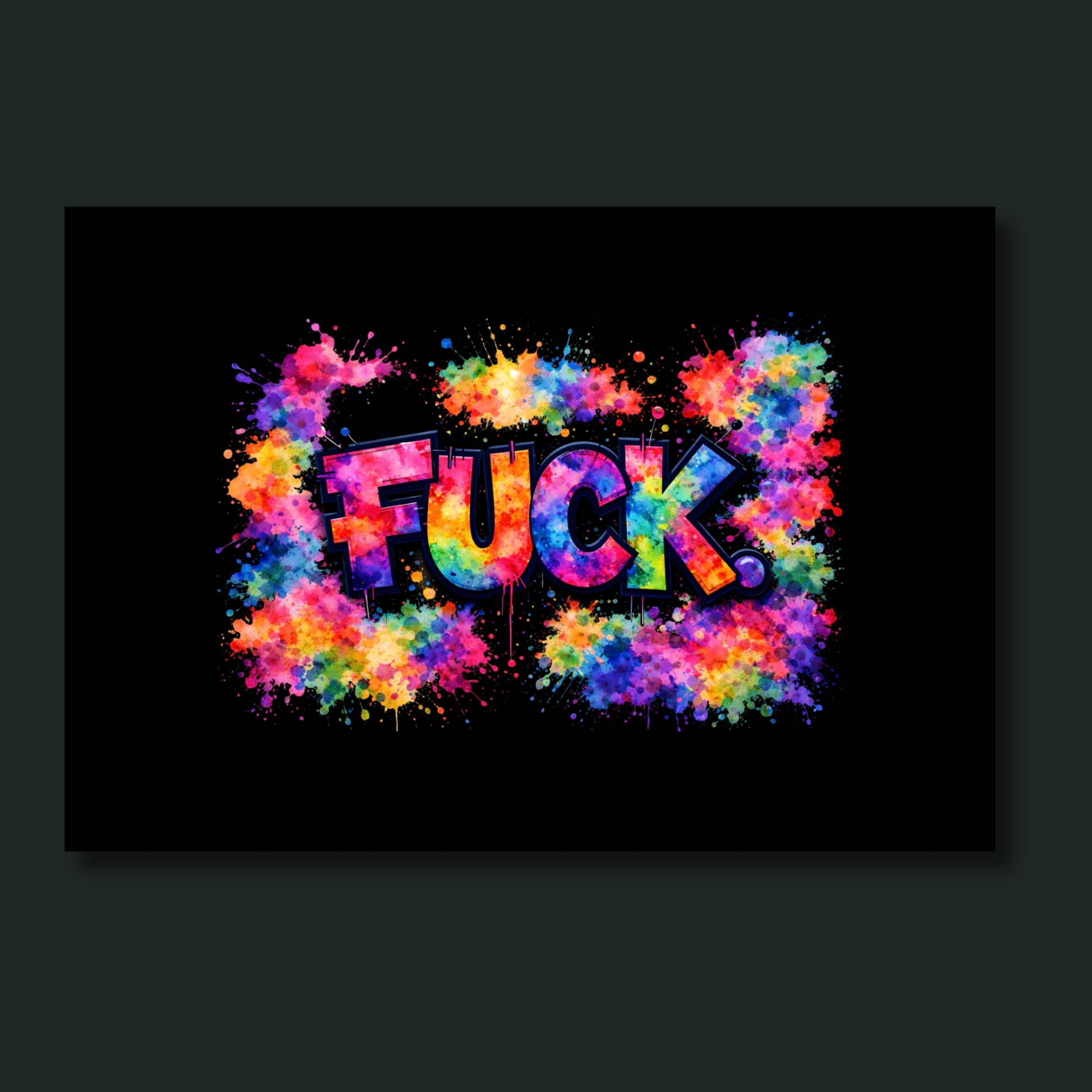 Watercolor Fuck Panel