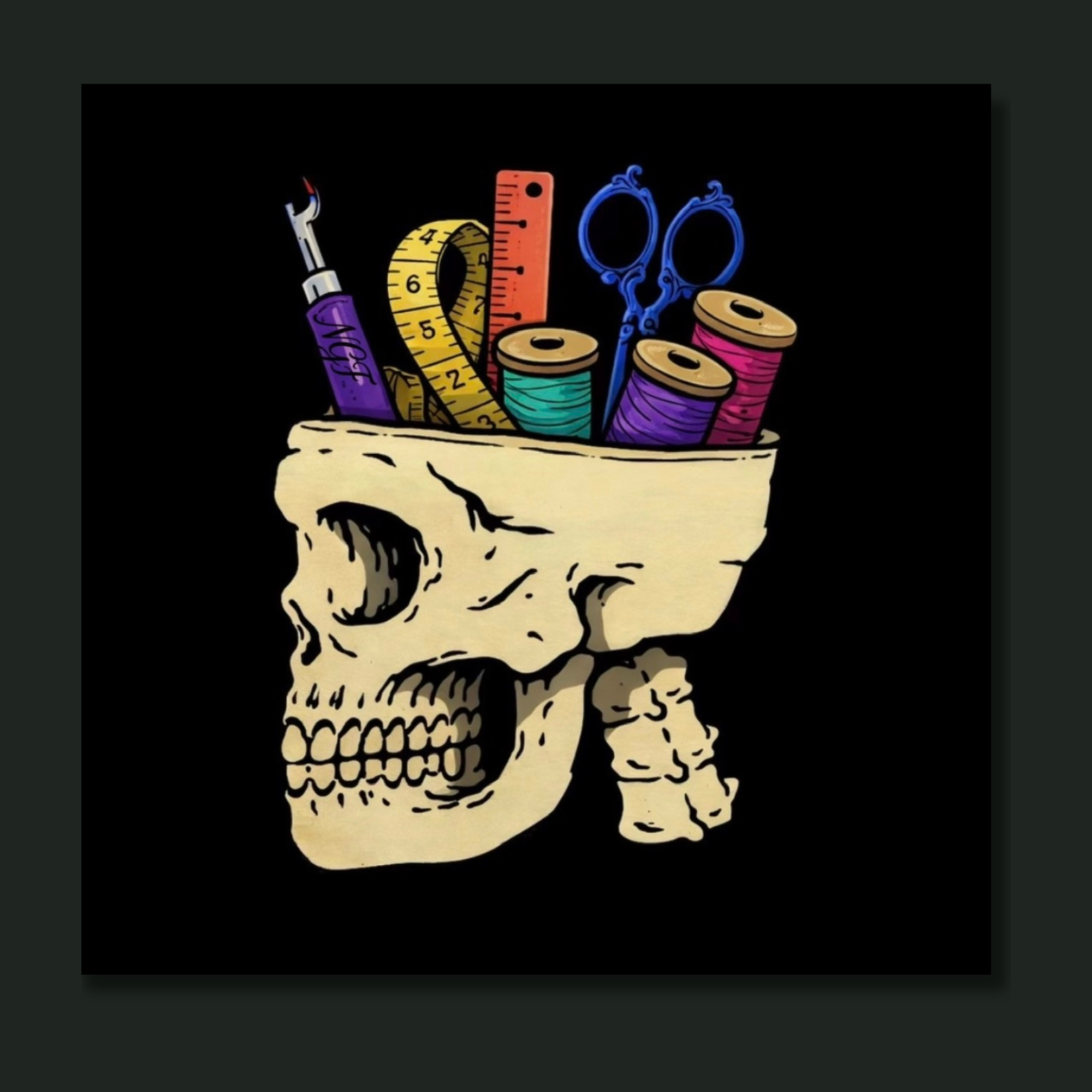 NGF Makers Skull Panel