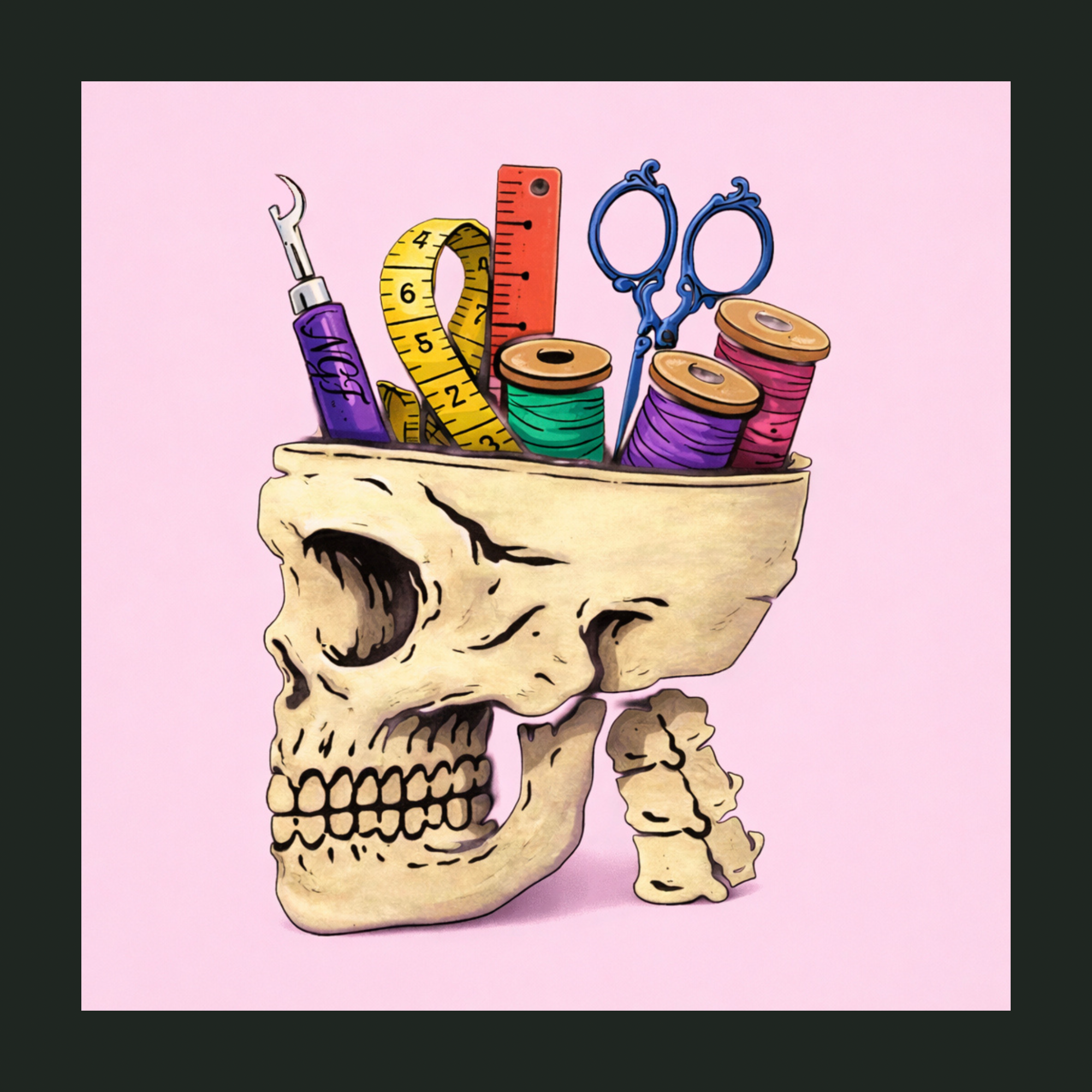 NGF Makers Skull Panel