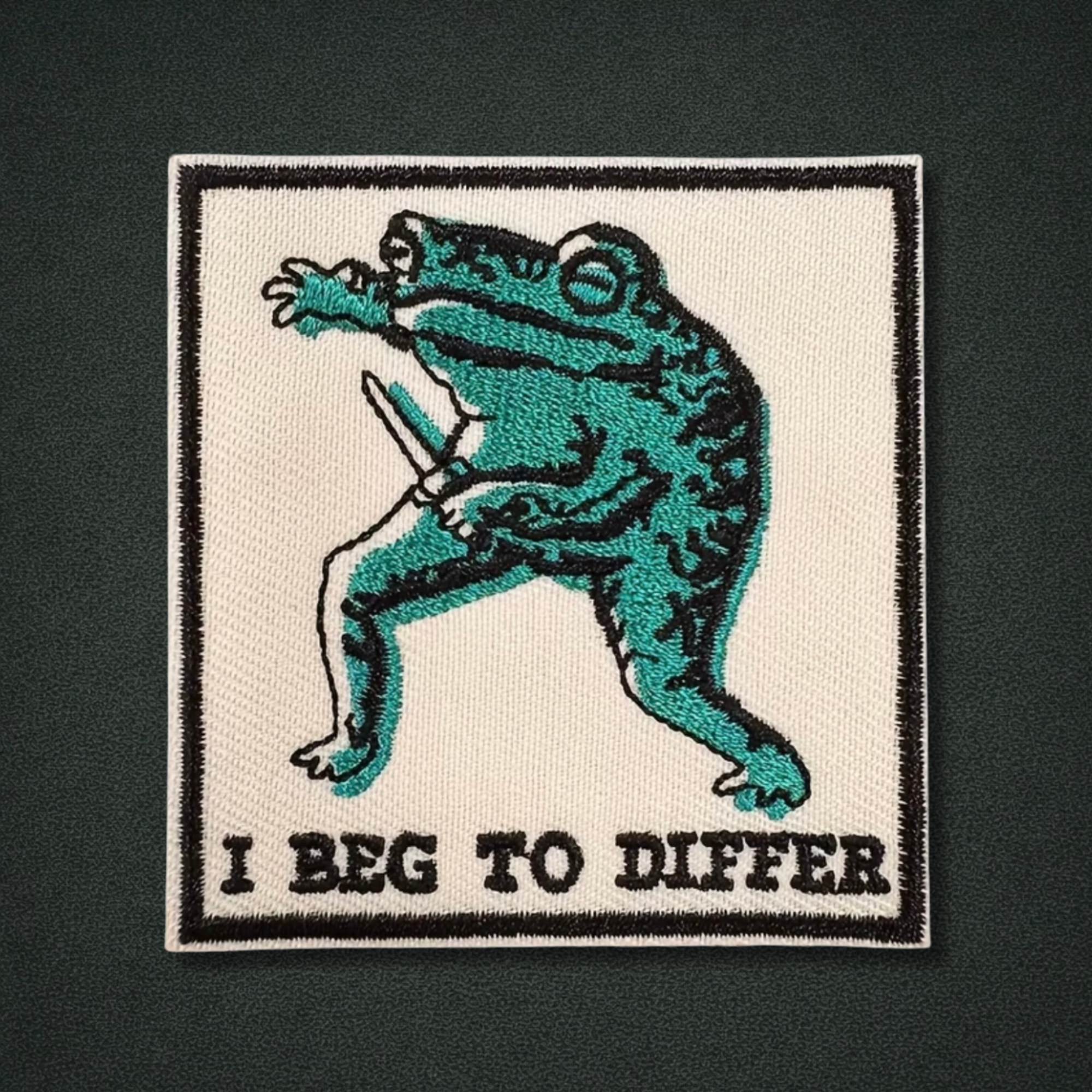 I Beg to Differ Frog