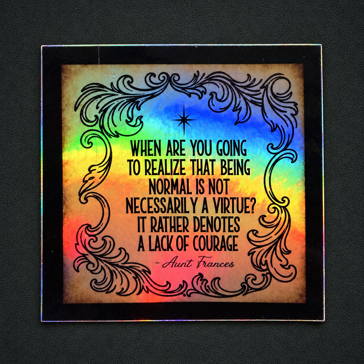 Practical Magic Quote Sticker